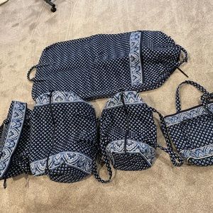 Retired print (purchased 2007) Vera Bradley luggage set